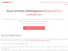 Tablet Screenshot of numericube.com